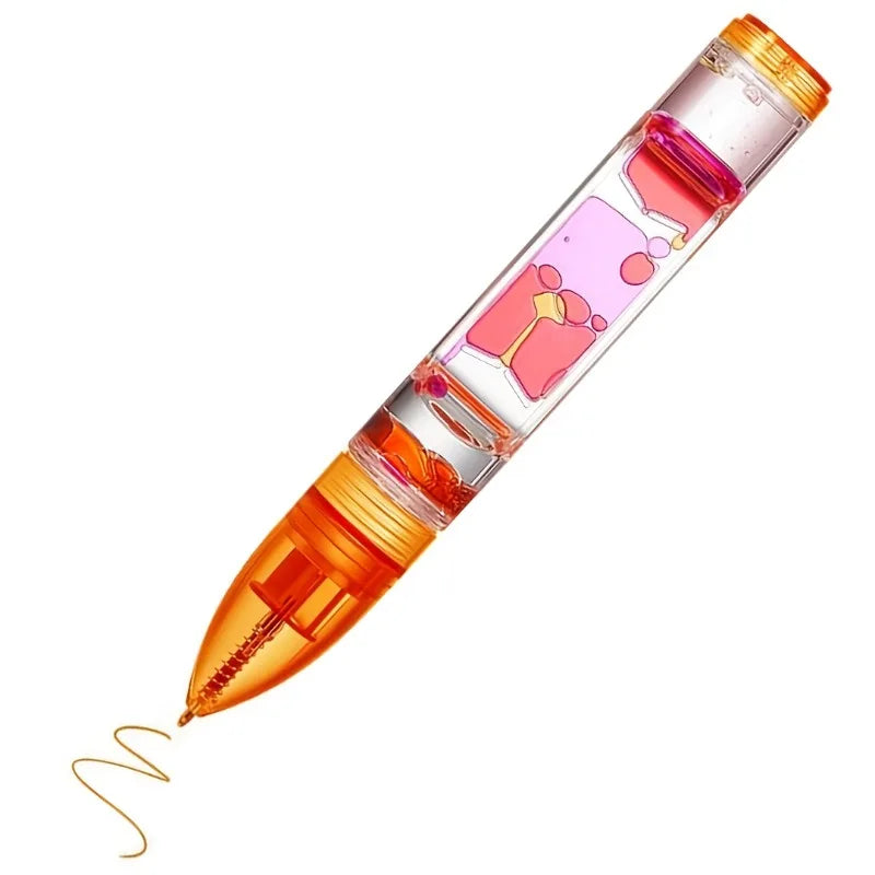 Liquid Motion Bubble Pen – Stress Relief Ballpoint, 6 Colors