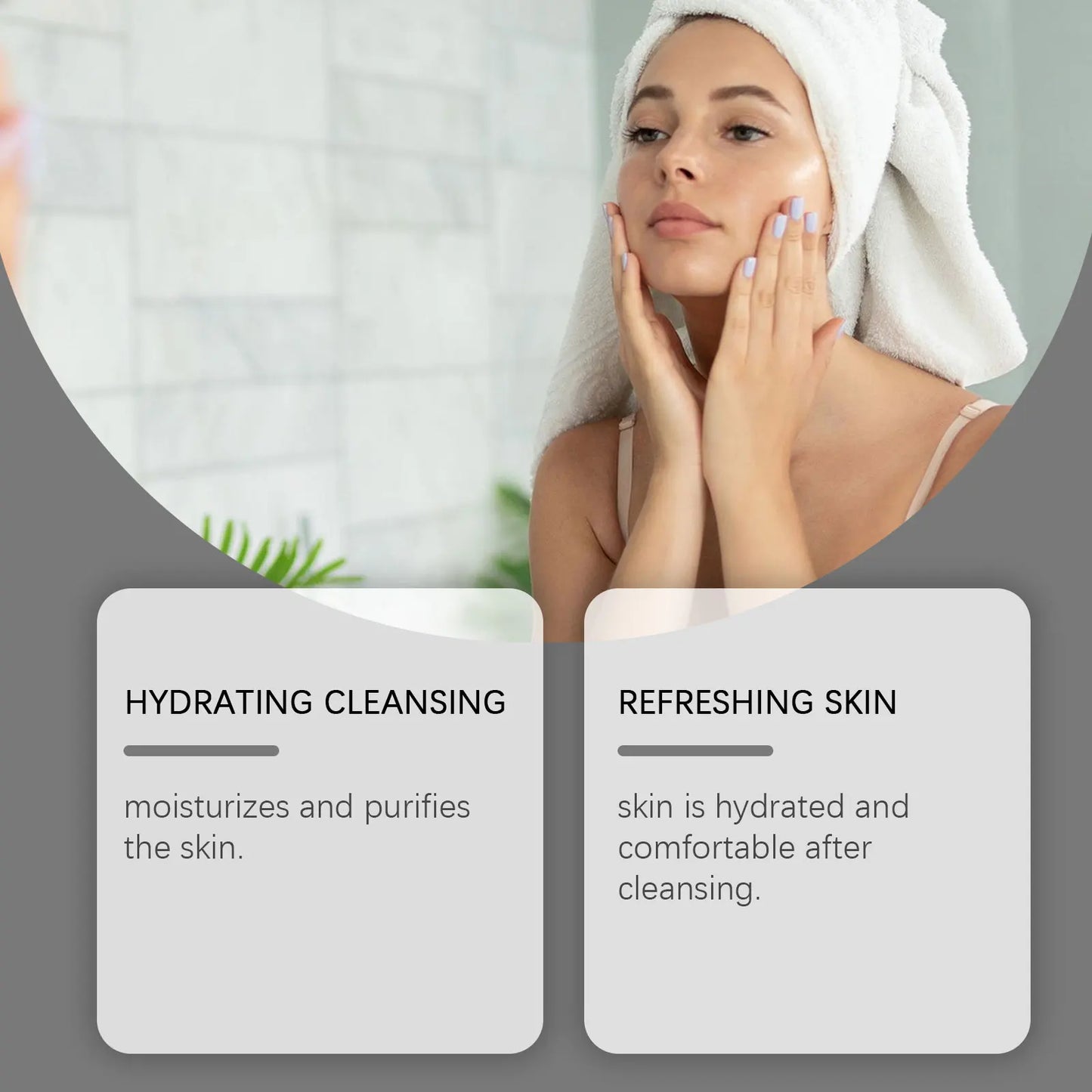 Collagen & Hyaluronic Acid Facial Cleanser – Hydrating Face Wash