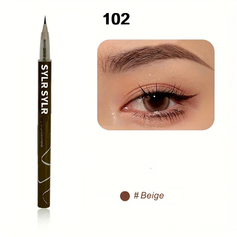SYLR Ultra-Fine Liquid Eyebrow Pen – Waterproof & Long-Lasting