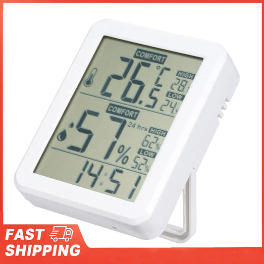 Mini Digital Hygrometer Thermometer Indoor Humidity Meter Room Peaceful Pleasures Health and Wellness