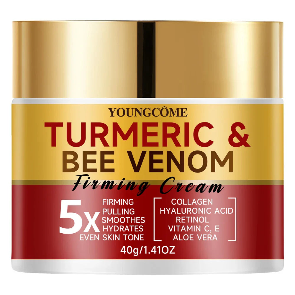 YOUNGCOME Turmeric & Bee Venom Firming Cream – Hyaluronic Acid