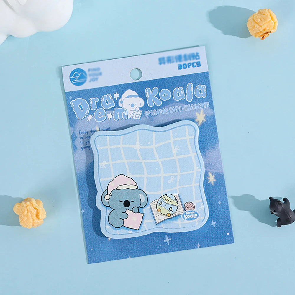 Dream Koala Series Dreamy Alien Convenience Sticker Cute Message