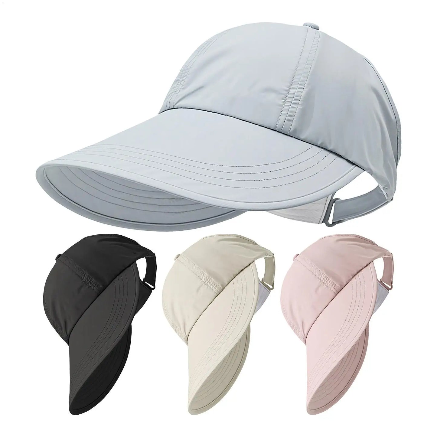 Wide Brim Sun Hat – Breathable UV Protection, Unisex