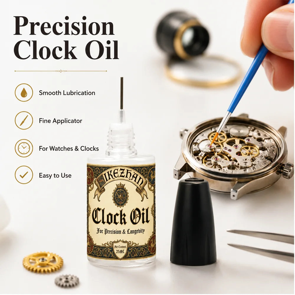 25ml Watch & Clock Lubricant Oil with Brush | SIKEZHAN