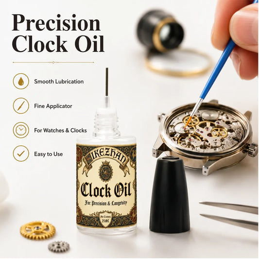 25ml Watch & Clock Lubricant Oil with Brush | SIKEZHAN Watch Clock Lubricant Oasis Select