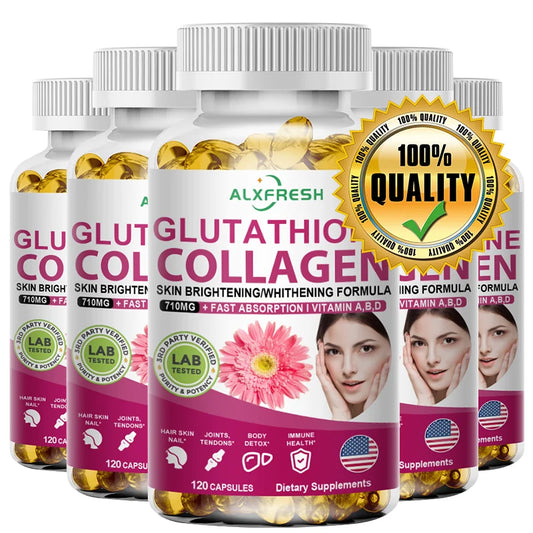 Alxfresh Collagen Peptide Glutathione Biotin Hyaluronic Capsules Collagen Supplement Oasis Select