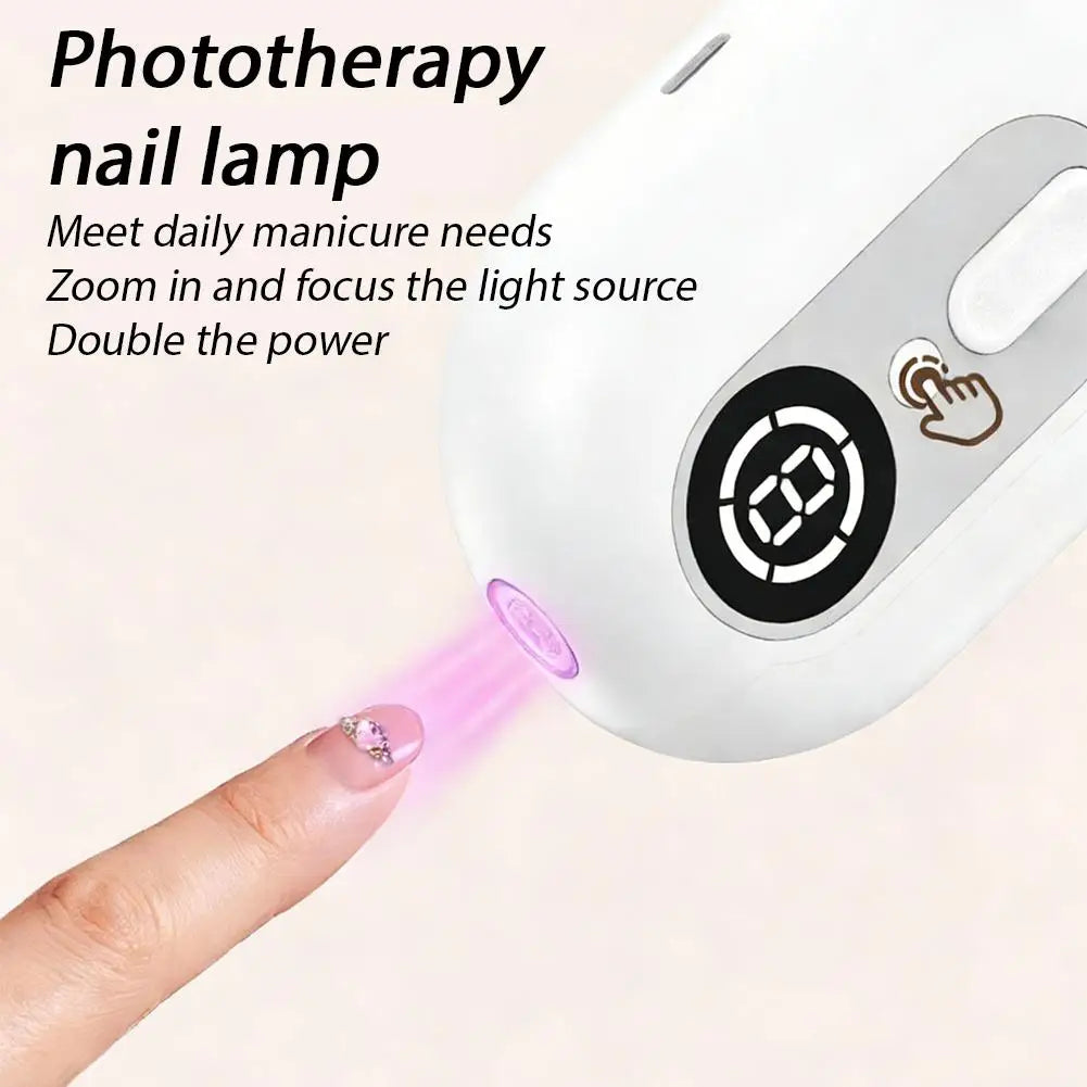 Electric Nail Trimmer 4-in-1 with Light – Adult & Baby