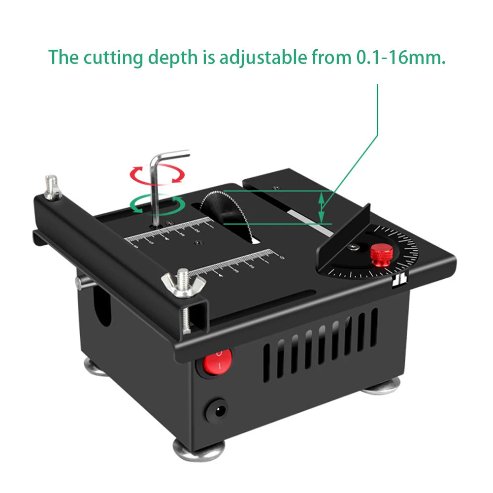 Precision Measuring Electric Table Saw Cutting Guide All In 1 Measuring Polishing Tools For Multifunctional Carving Processing Peaceful Pleasures Health and Wellness
