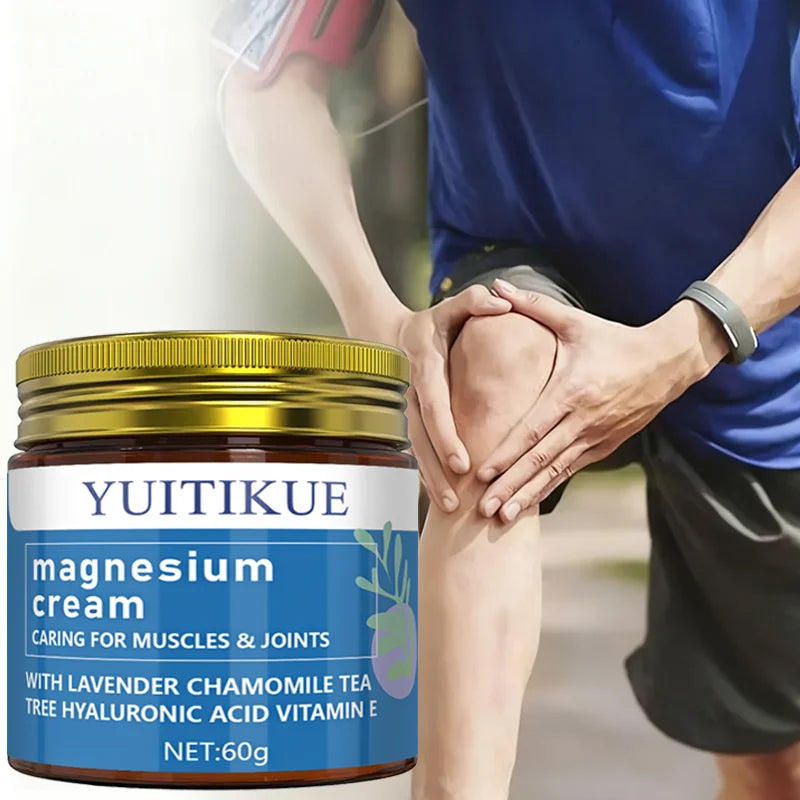 YUITIKUE Magnesium Body Lotion 60g | Night Muscle Moisturizer Magnesium Body Lotion Peaceful Pleasures Health and Wellness