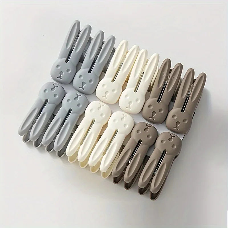 Heavy Duty Plastic Clothespins | Windproof No-Trace Laundry Clips