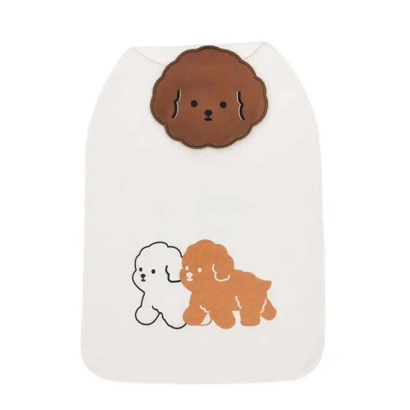 Baby Back Sweat Absorbent Towel | Soft Cotton Cartoon Pad
