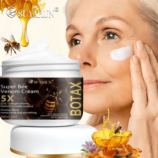 SUYARUN Super Bee Venom Botax Cream - Anti-Wrinkle, Firming & Hydrating Facial Treatment, For All Skin Types, Free Shipping. Peaceful Pleasures Health and Wellness