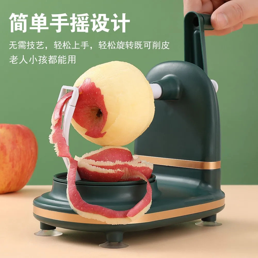 Manual Apple Peeler Multifunctional Potato Fruit Apples Peeler Stainless Steel Blades Gadgets Food Peeling for Home Kitchen Tool Peaceful Pleasures Health and Wellness