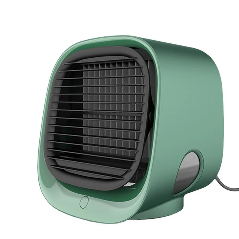 New Mini Air Cooler for Office, Home, Dormitory, Desktop Air Conditioning Fan, USB Fan Gift Peaceful Pleasures Health and Wellness