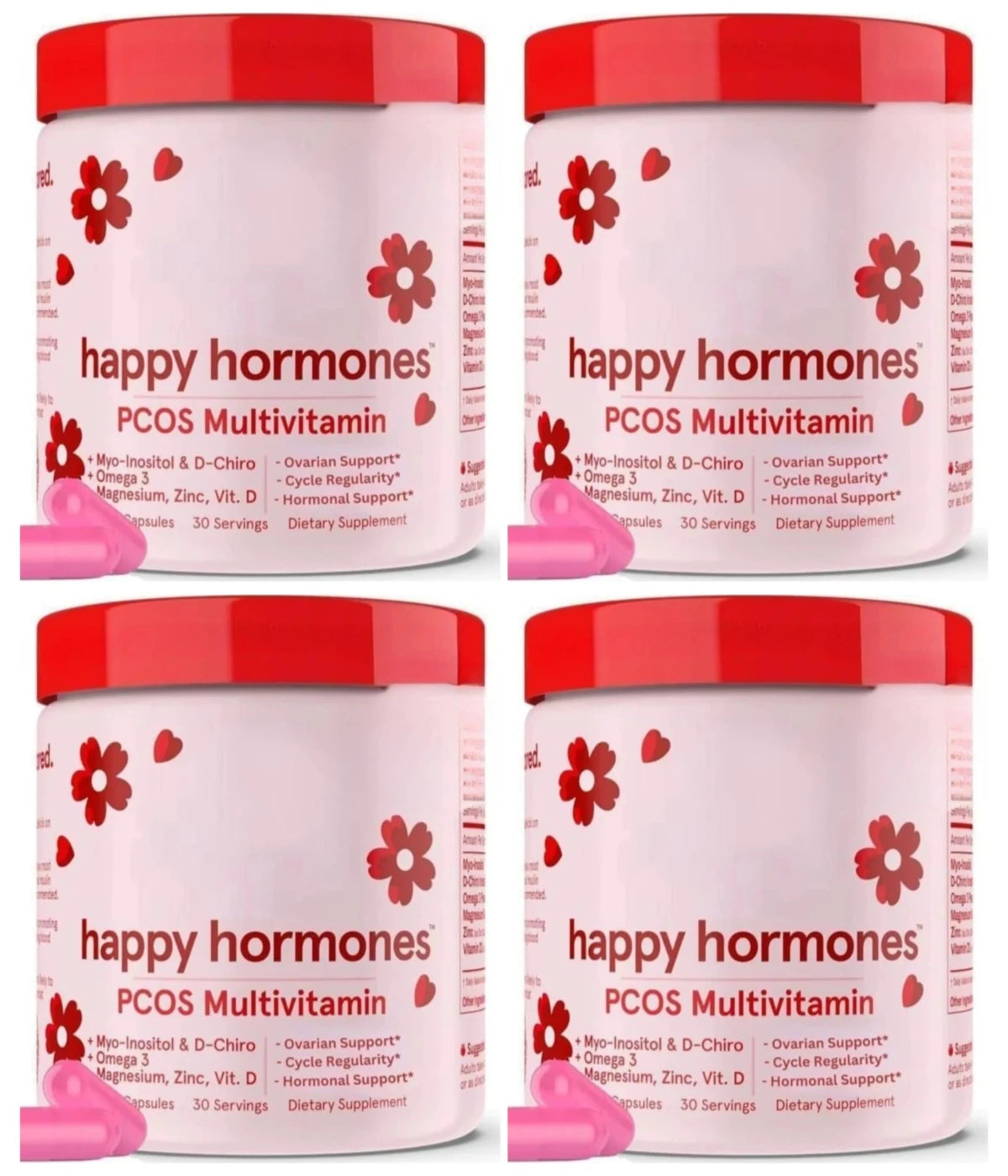Women's Hormone Balance Supplement | Myo-Inositol, D3, Omega 3