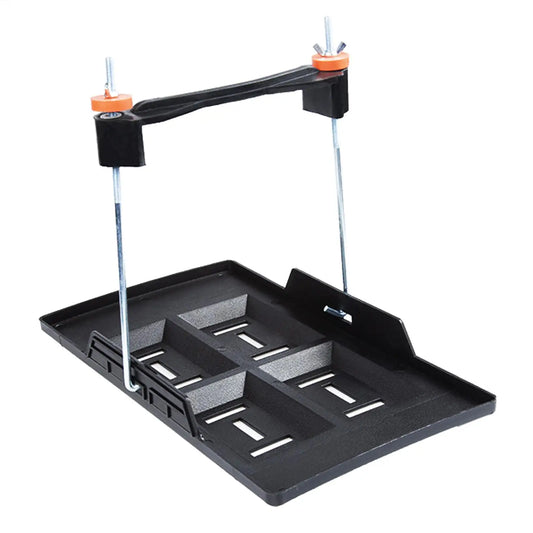 Adjustable Car Battery Tray Bracket Hold Down Clamp 290/355mm Battery Tray Bracket Peaceful Pleasures Health and Wellness