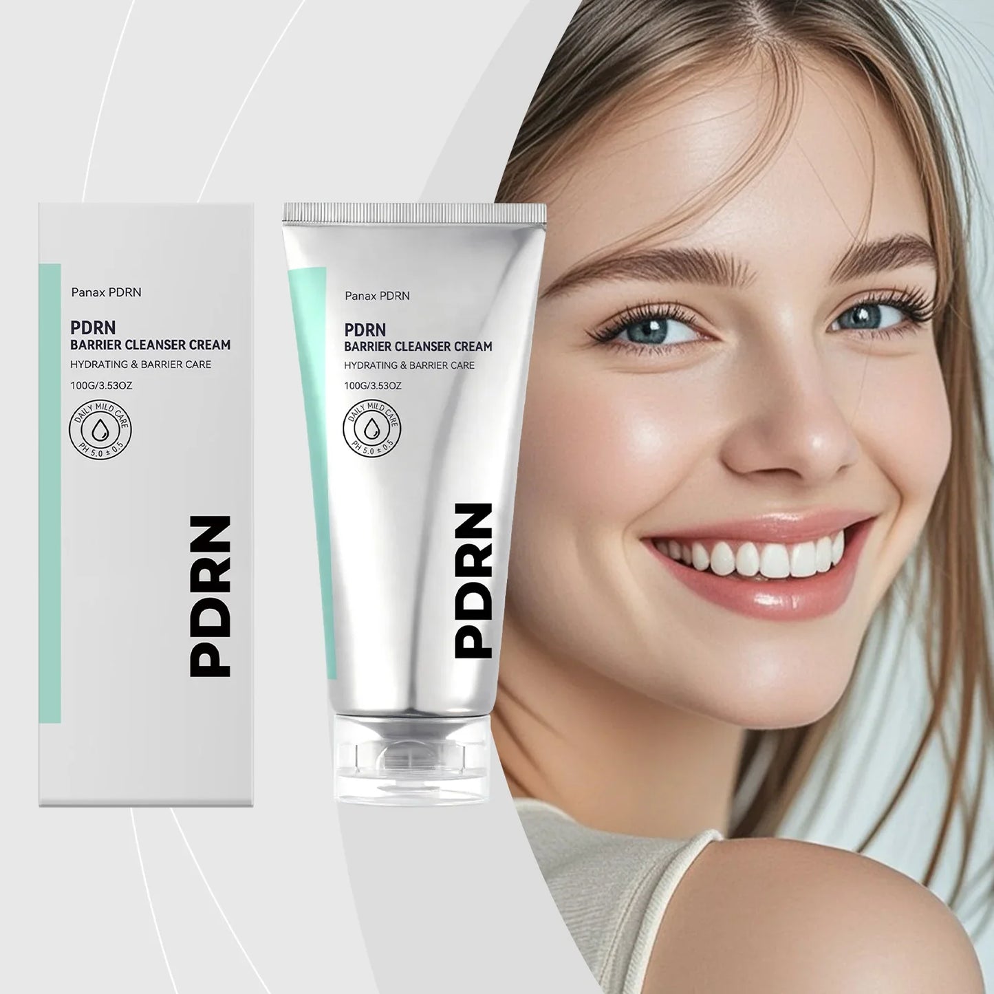 PDRN Cleanser Cream – pH Balance, Oil Control & Hydration