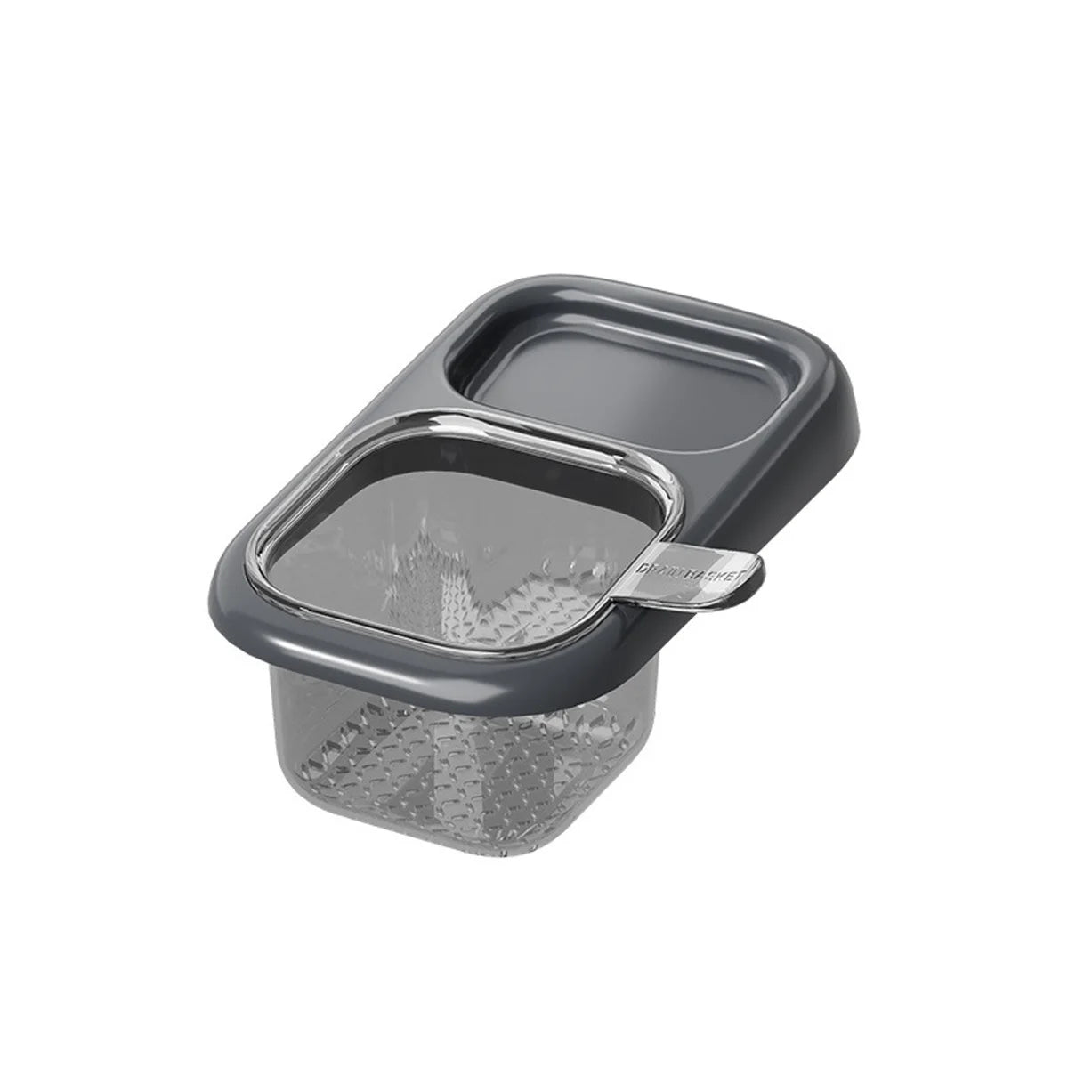1pcs Kitchen Sink Drain Basket Suction Cup Sink Filter Rack Leftovers Soup Food Drainer Shelf Kitchen Shelf Peaceful Pleasures Health and Wellness Grey