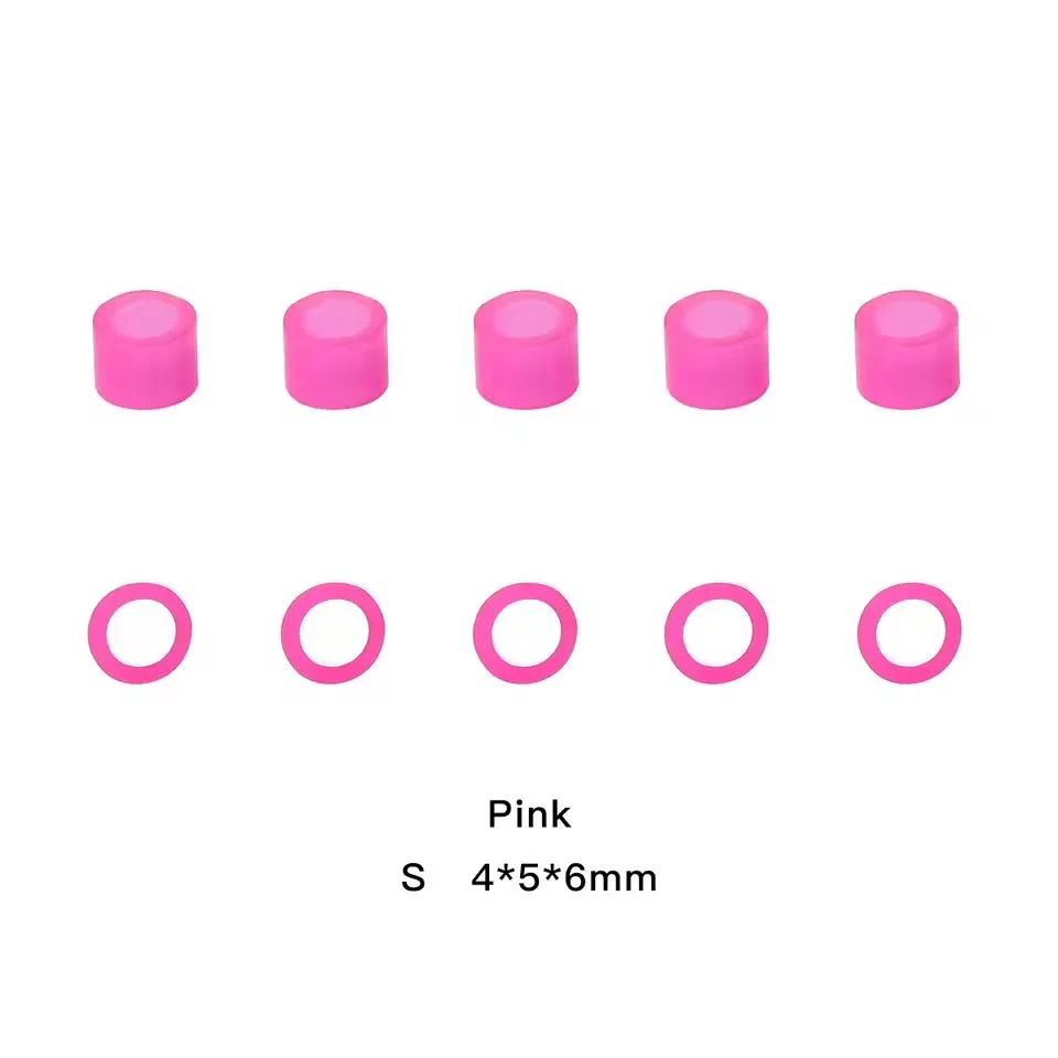 100pcs Autoclavable Dental Silicone Color Code Rings | Orthodontic