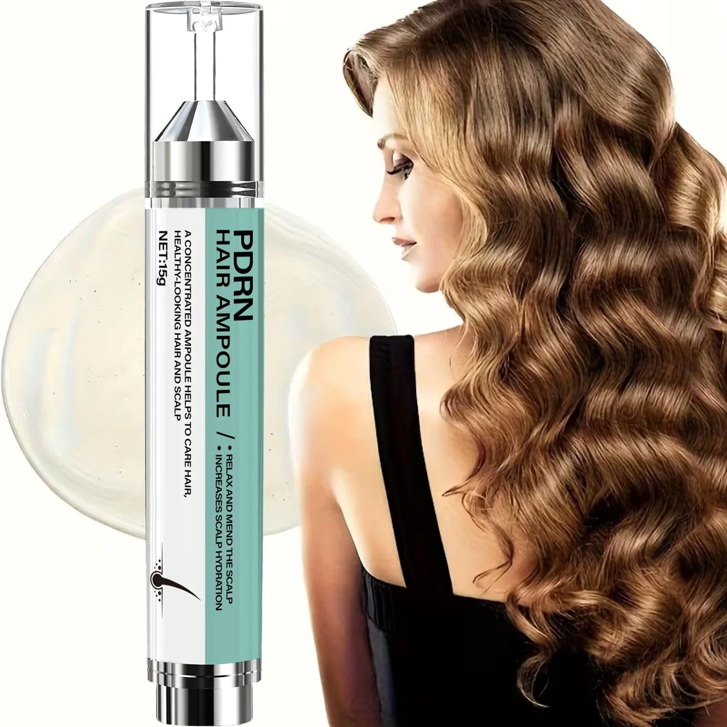Keratin & Biotin Hair Ampoule – Deep Moisture & Repair