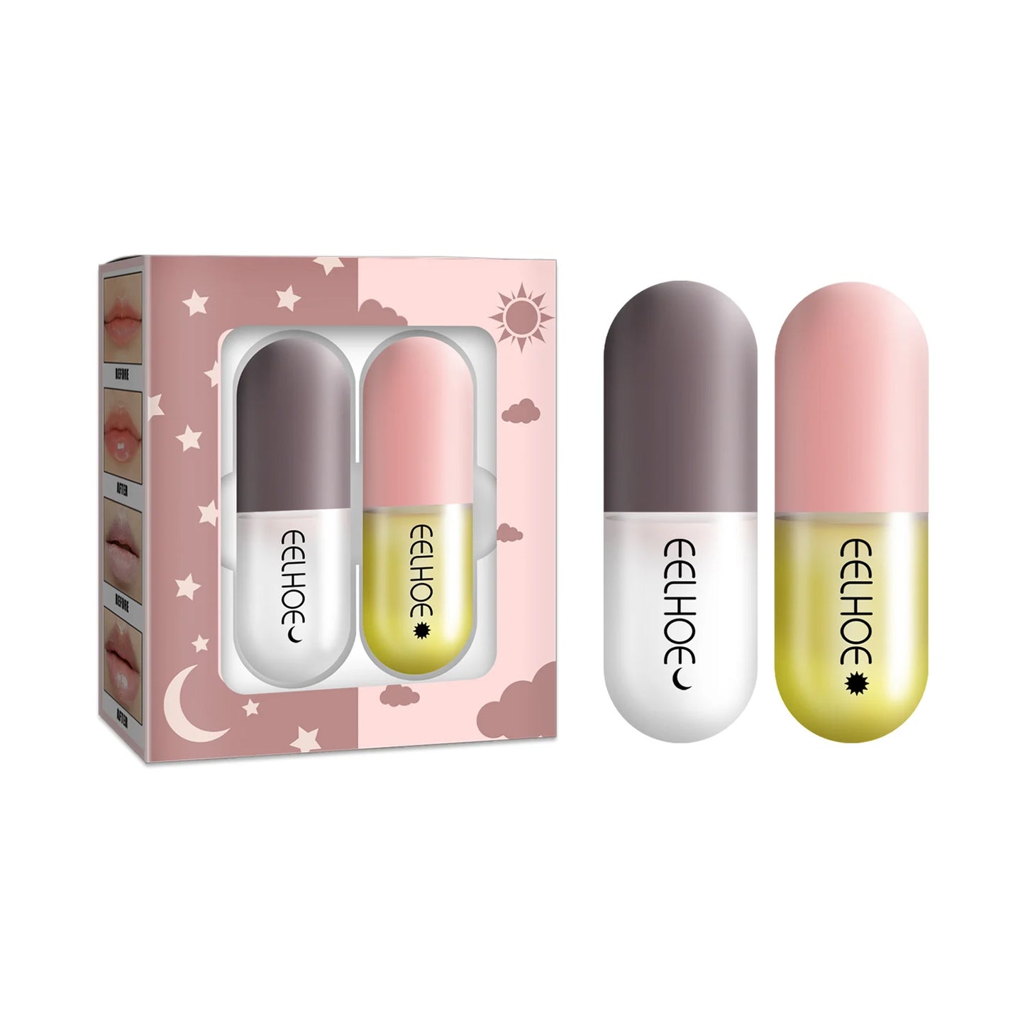 Eelhoe Lip Plumper Balm – Ginger, Mint & Vitamin E Lip Care