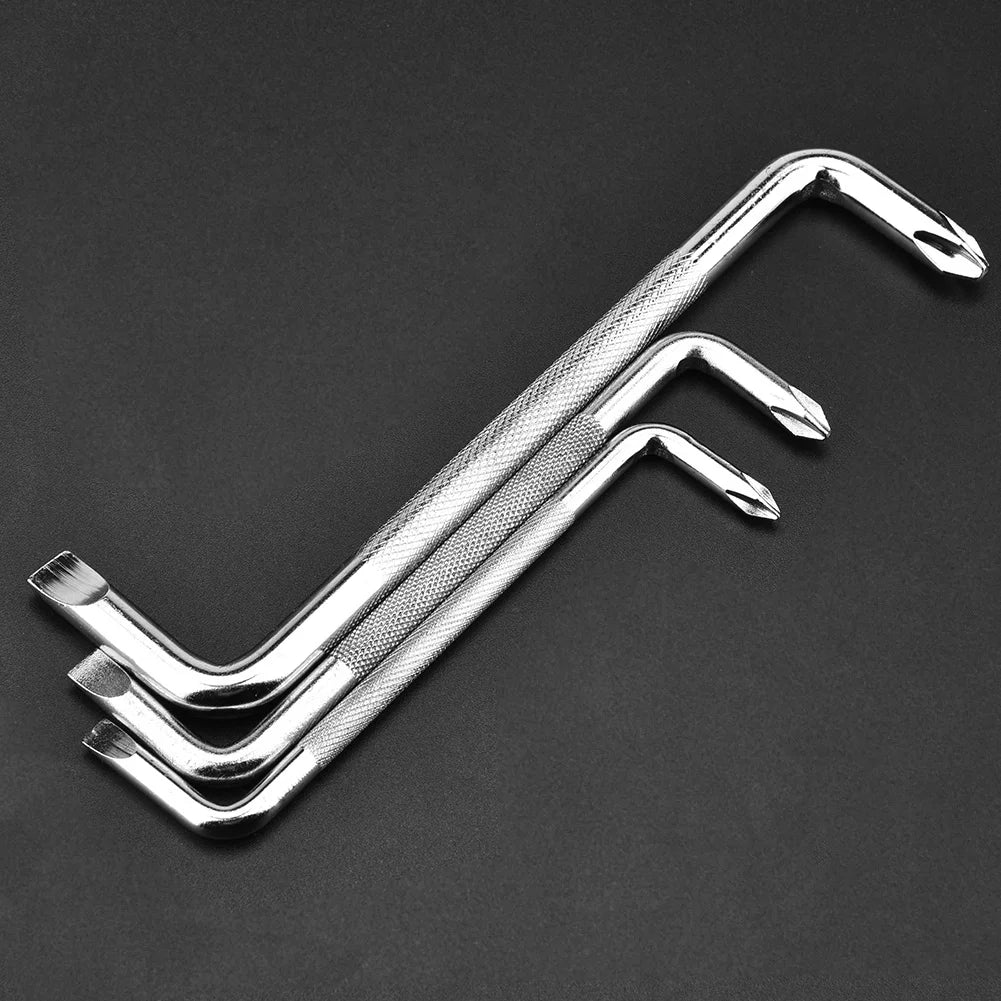 shaped Screwdriver Offset Screwdriver /Set DIY Hardware for Mechanist Supplies Repair Hardware Home Improvement Device Peaceful Pleasures Health and Wellness