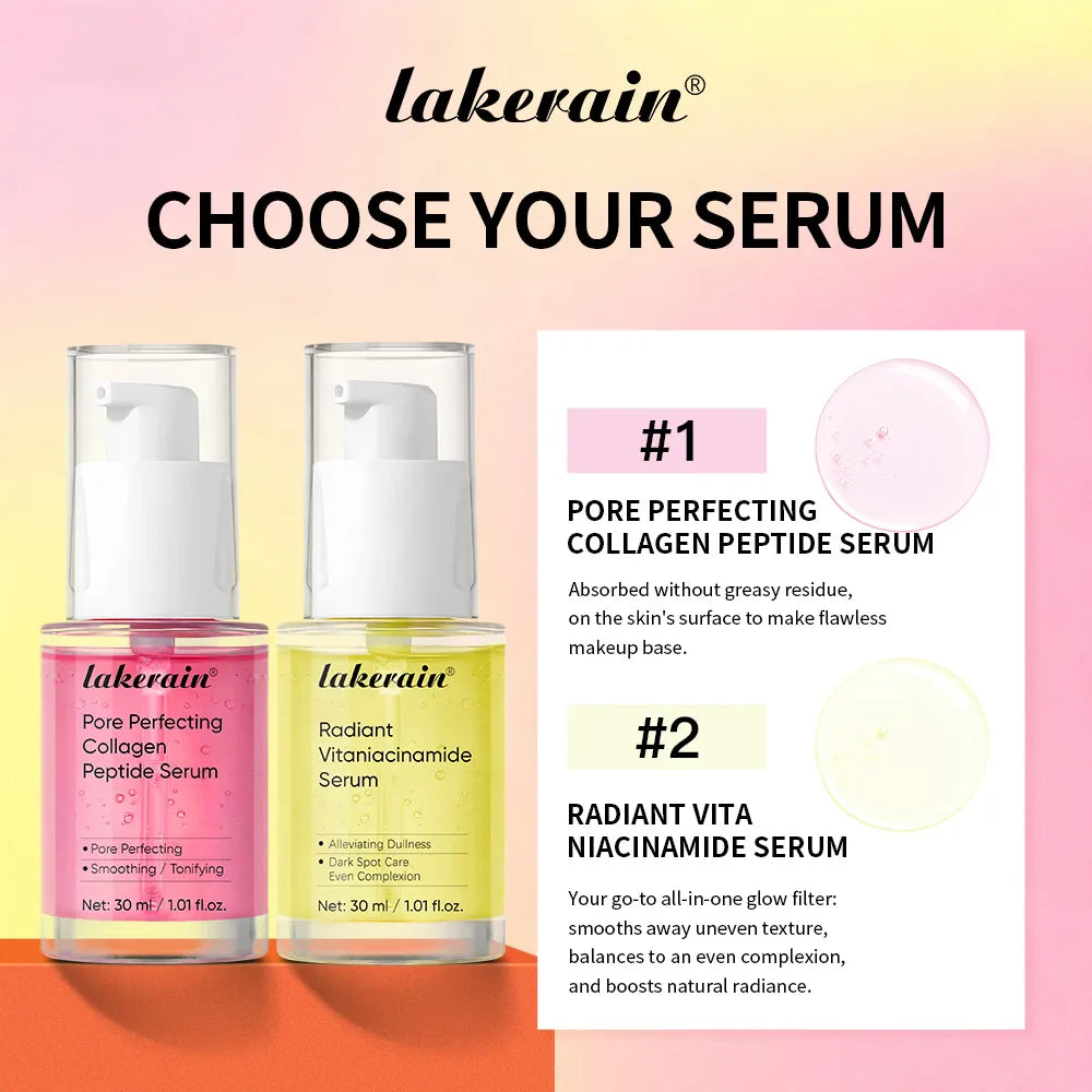 Collagen Peptide & Niacinamide Face Serum – Firm & Bright