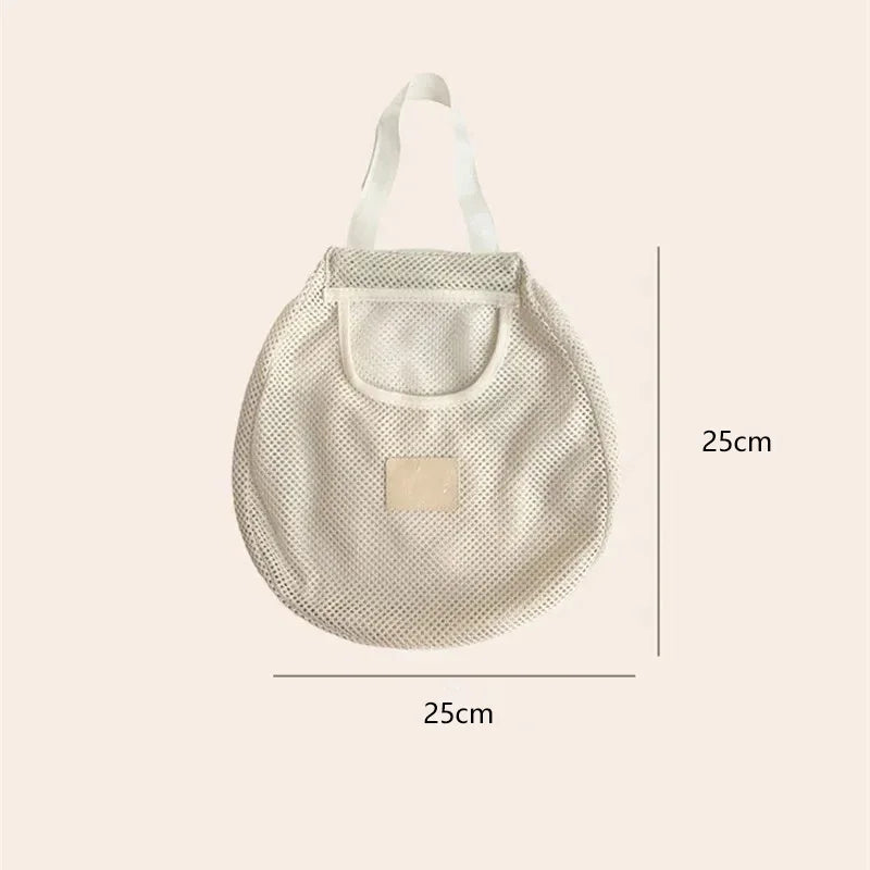 Hanging Net Storage Bags – Wall Wardrobe Organizer | Space Saver