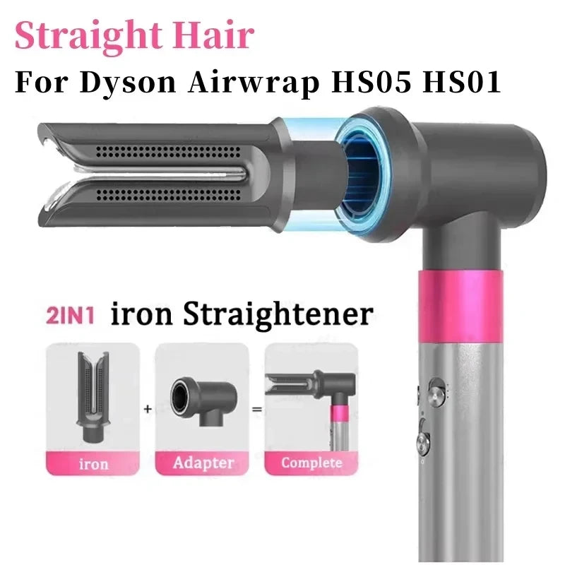 Hair Straightening Attachment for Dyson Dryer HD01–HD15 Hair Dryer Attachment Peaceful Pleasures Health and Wellness