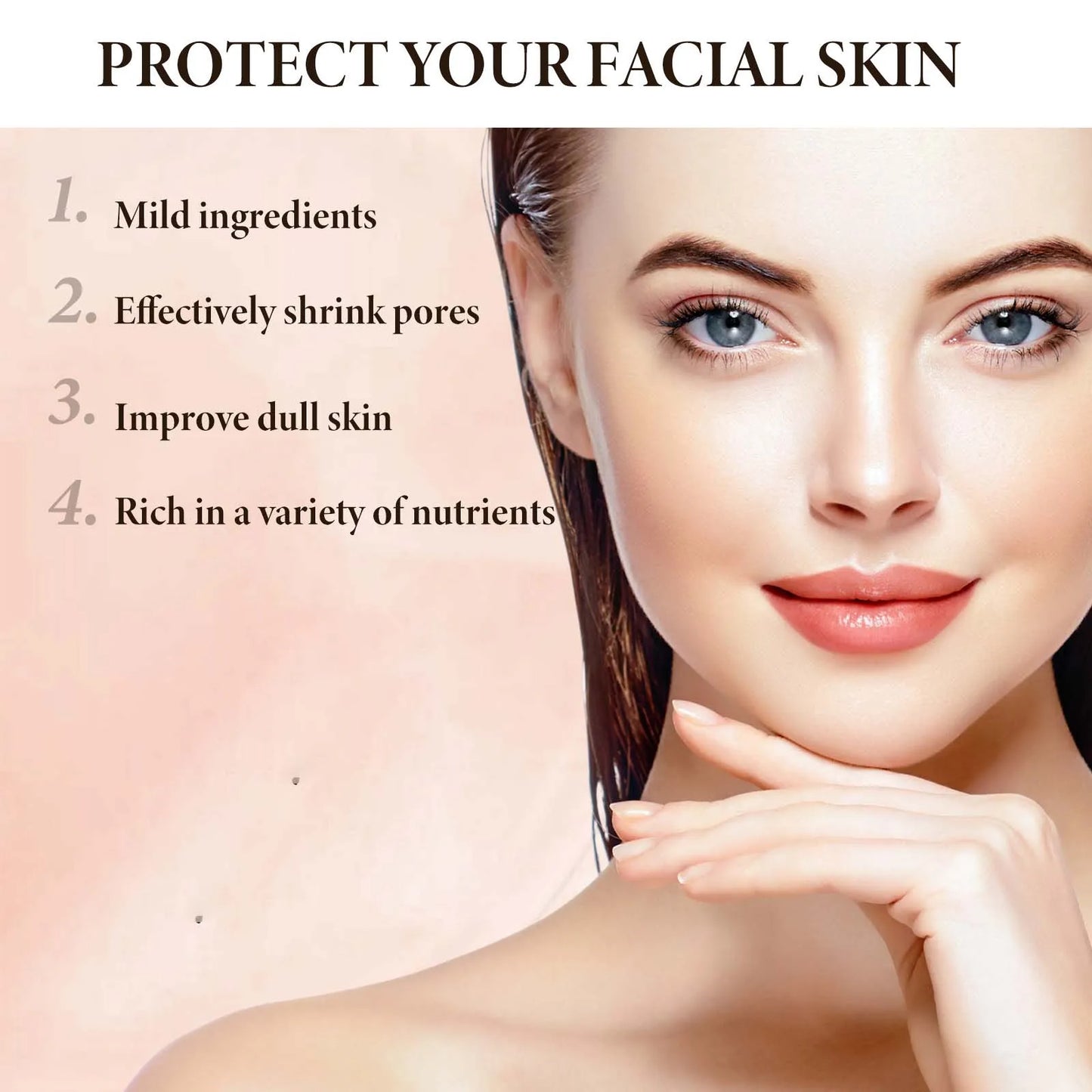 Vitamin C Strawberry Facial Essence Shrink Pores Improve Dullness Brighten Reduce Fine Lines Firm Skin Facial Moisturizing Serum Peaceful Pleasures Health and Wellness