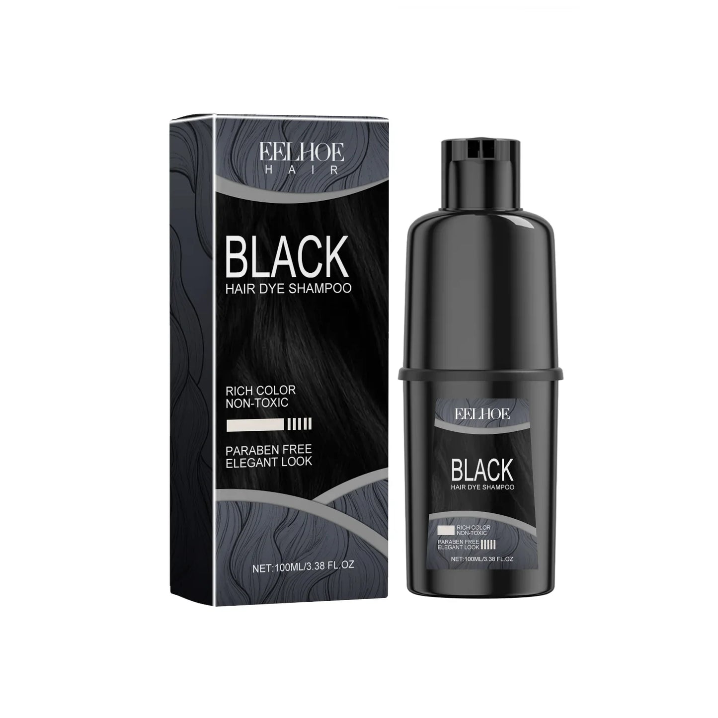 EELHOE Hair Dye Shampoo – Color Lock & Nourish 100ml