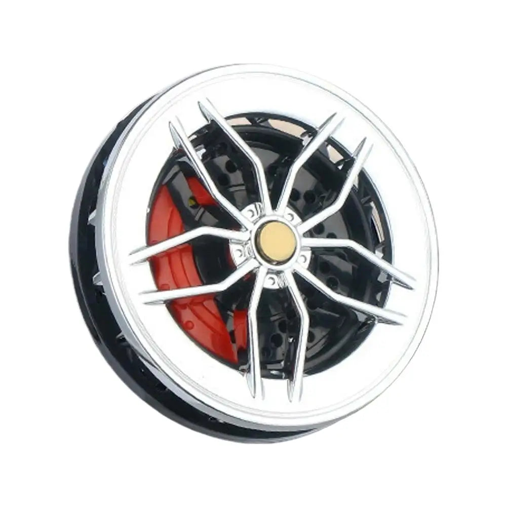 Sports Car Wheel Shape Car Air Freshener Vent Clip Rotatable Auto Air Outlet Perfume Diffuser Decor Car Interior Aromatherapy Peaceful Pleasures Health and Wellness A