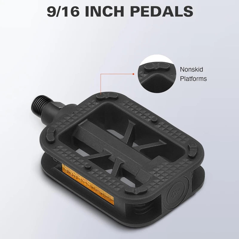 Electric Car Non-slip Footpegs Diy Car Bicycle Folding Pedals Plastic Wear-resistant Footpegs Electric Cars Accessories Peaceful Pleasures Health and Wellness