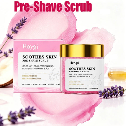 Pre-Shave Exfoliating Scrub – Smooth Skin Face & Body