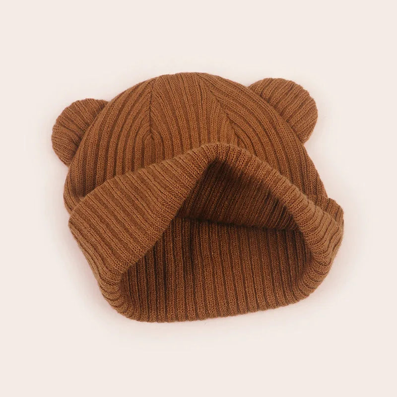 Baby Knitted Winter Beanie Hat | Unisex Toddler Bonnet 0–2Y