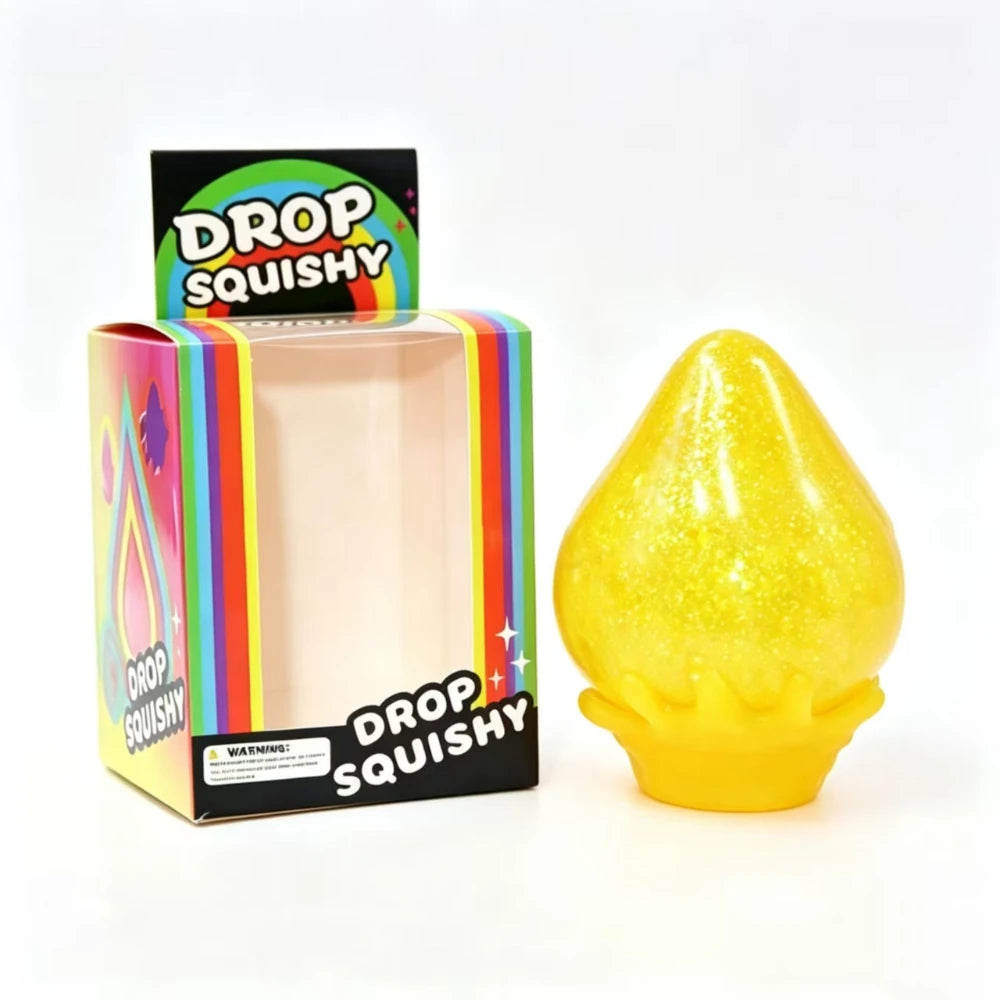 Water Drop Squishy Slow Rising Sensory Fidget Toy | Kids & Adults