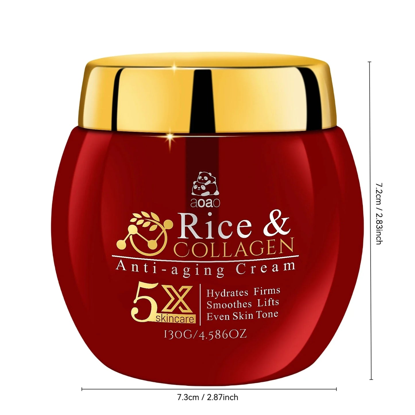 Rice Collagen Cream – Ceramides & Hyaluronic Acid Moisturizer