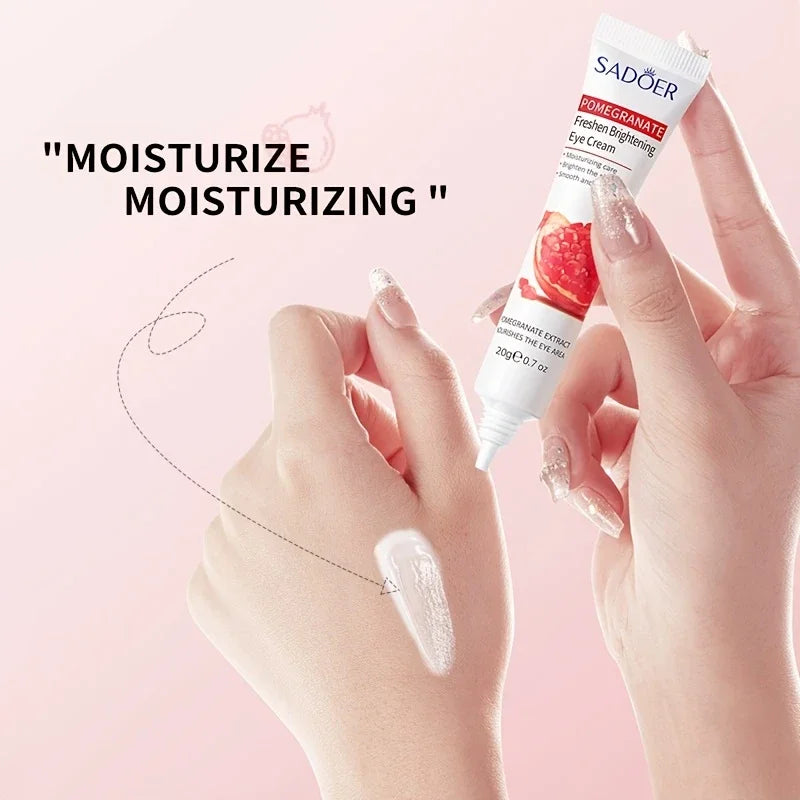 Pomegranate Brightening Eye Cream – Moisturizing & Firming