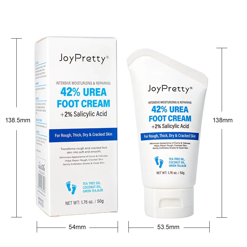 JoyPrettyin 42% Urea Foot Cream – Exfoliating & Moisturizing