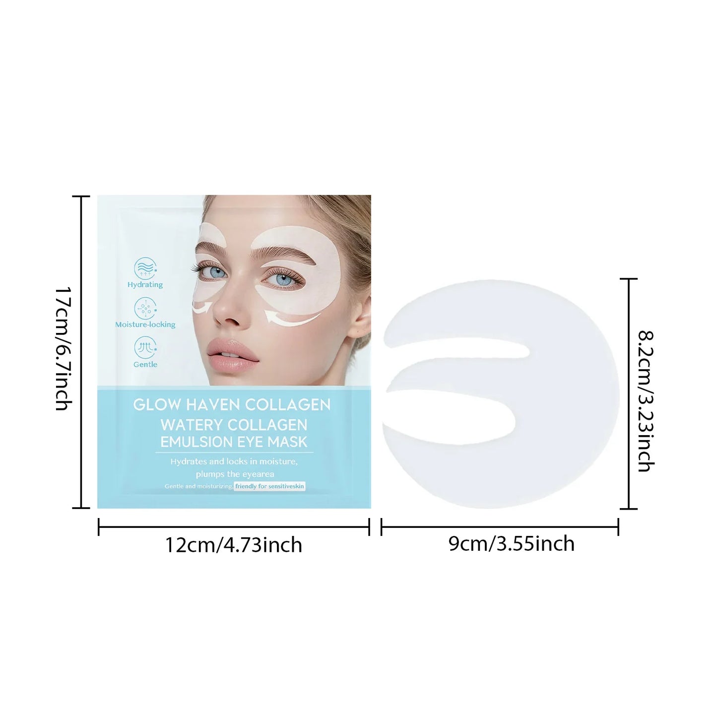 Hoygi Collagen Under Eye Patches – Anti-Wrinkle & Dark Circles