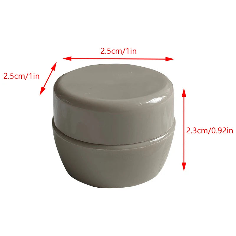 5g Portable Cream Jar Jars Pot Box Makeup Nail Art Cosmetic Bead Storage Container Peaceful Pleasures Health and Wellness