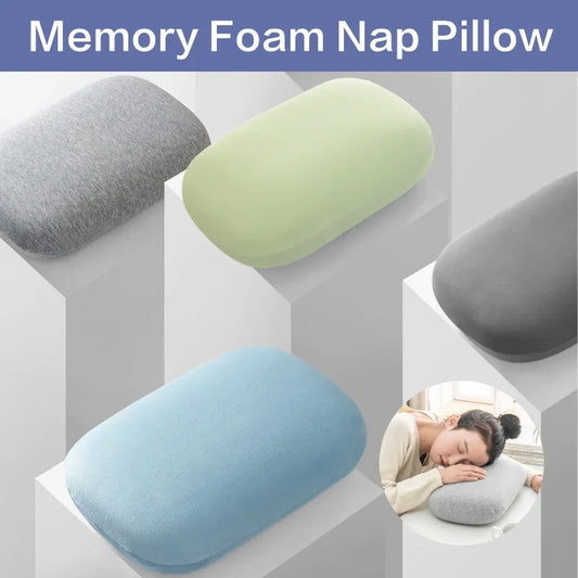 Multifunction Memory Foam Neck Pillow Slow Rebound Soft Travel Pillow for Sleeping Cervical Health Massage Nap Pillows Peaceful Pleasures Health and Wellness