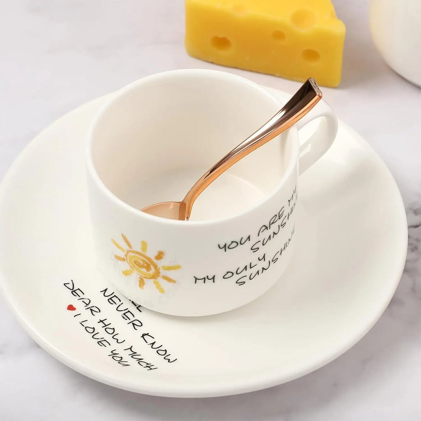 Plastic Mini Spoons 4 Inches Plastic Desserts Spoons Heavy Duty Disposable Spoons Perfect for Coffee Cake Appetizer Peaceful Pleasures Health and Wellness