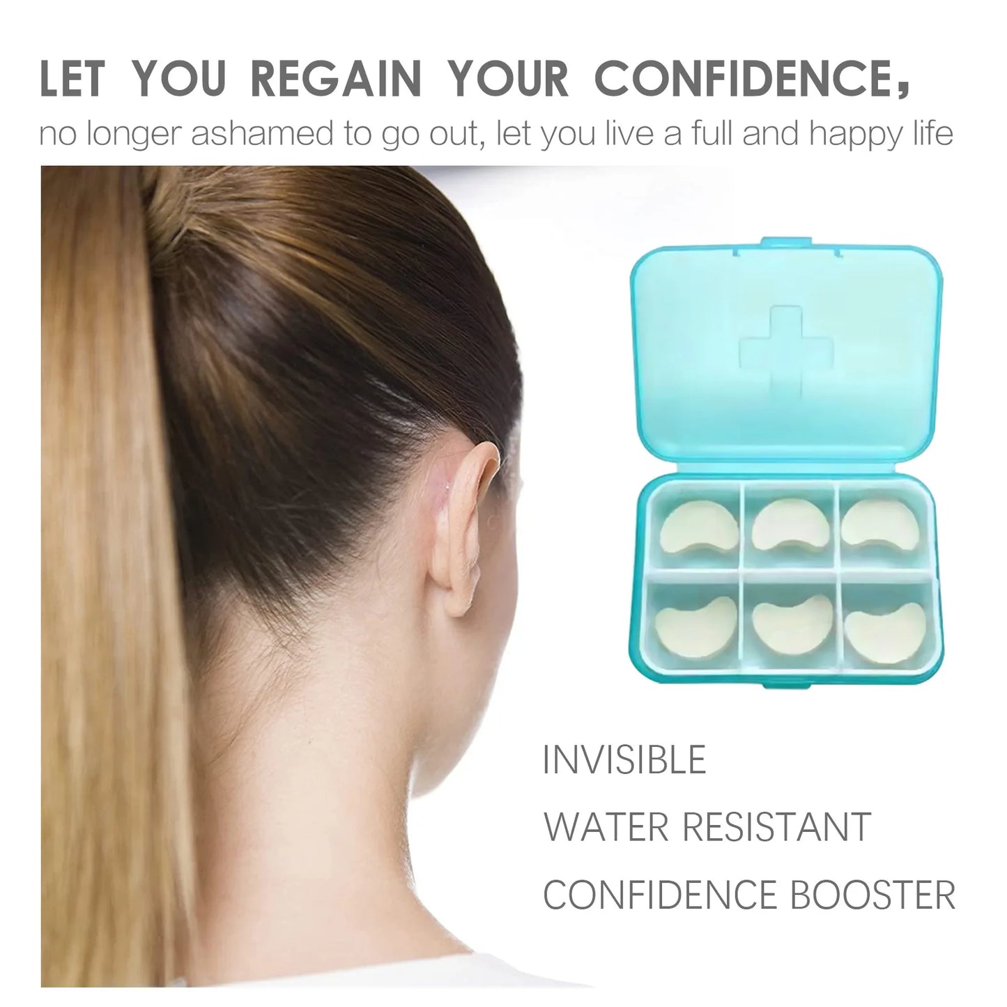 EELHOE Invisible Ear Support Patches | V-Face Lifting Stickers