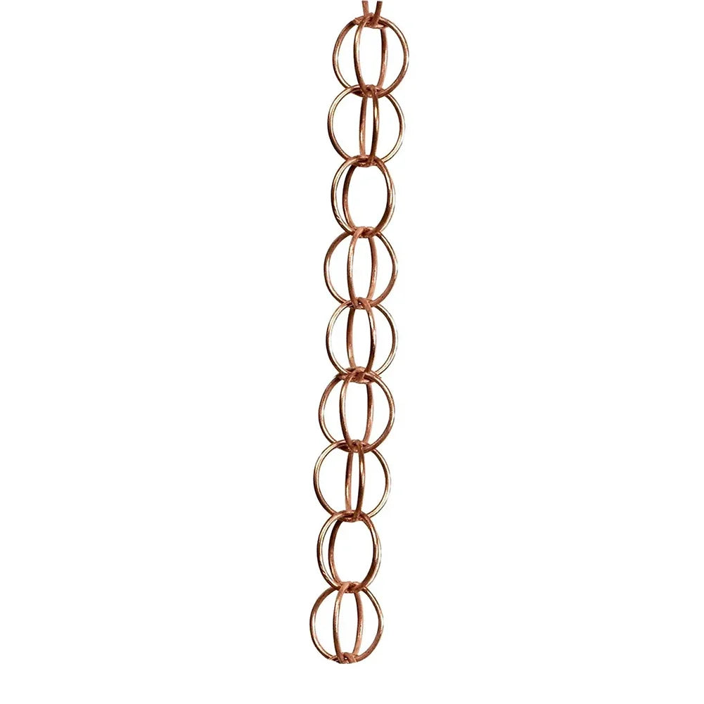 Functional Decorative Rain Chains Outdoor Use Easy 1M Metal Rainwater