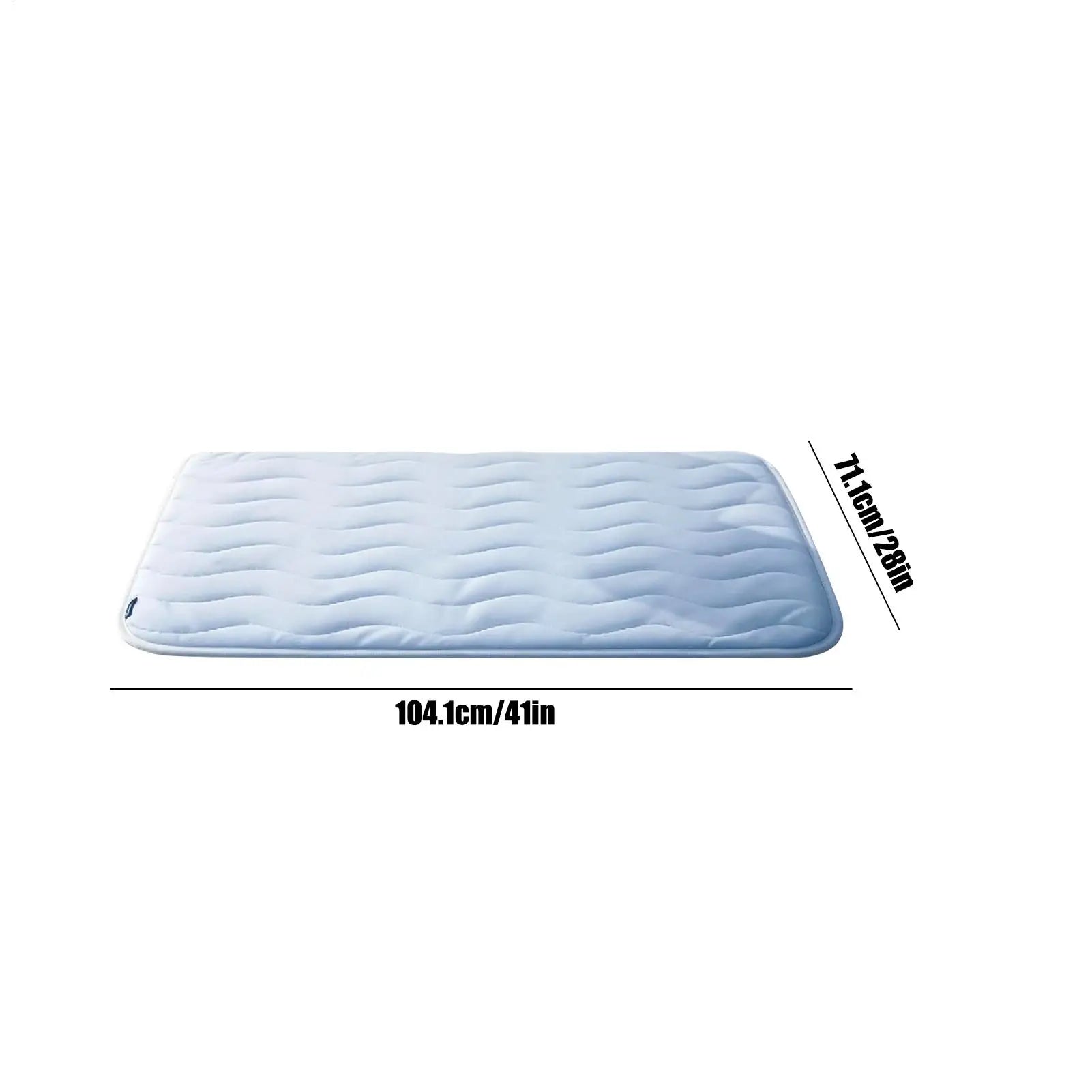 Dog Cooling Bed Breathable Washable Non-Slip Pet Cooling Mat For Puppy Sleeping Summer Outdoor Indoor Car Travel Crate Cage Peaceful Pleasures Health and Wellness