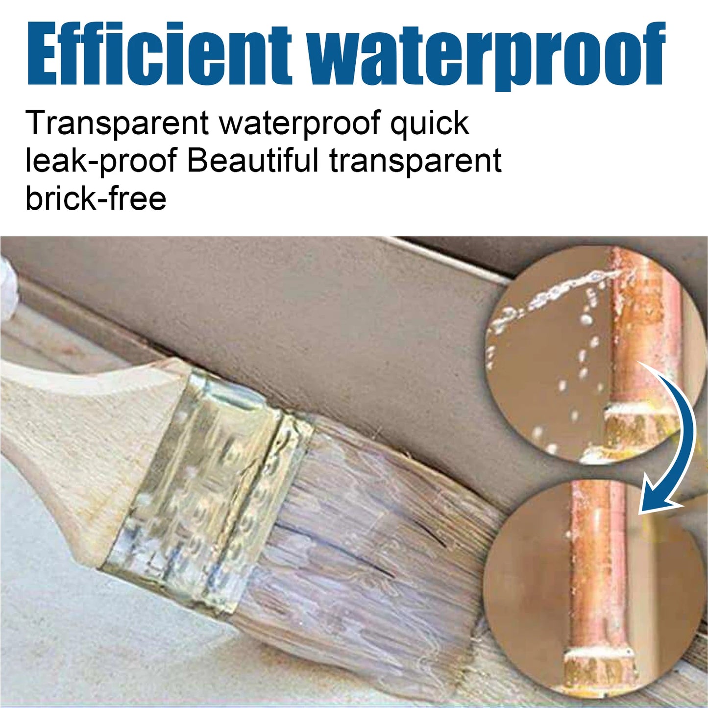 100g Clear Waterproof Sealant Glue | Leak-Proof Crack Repair