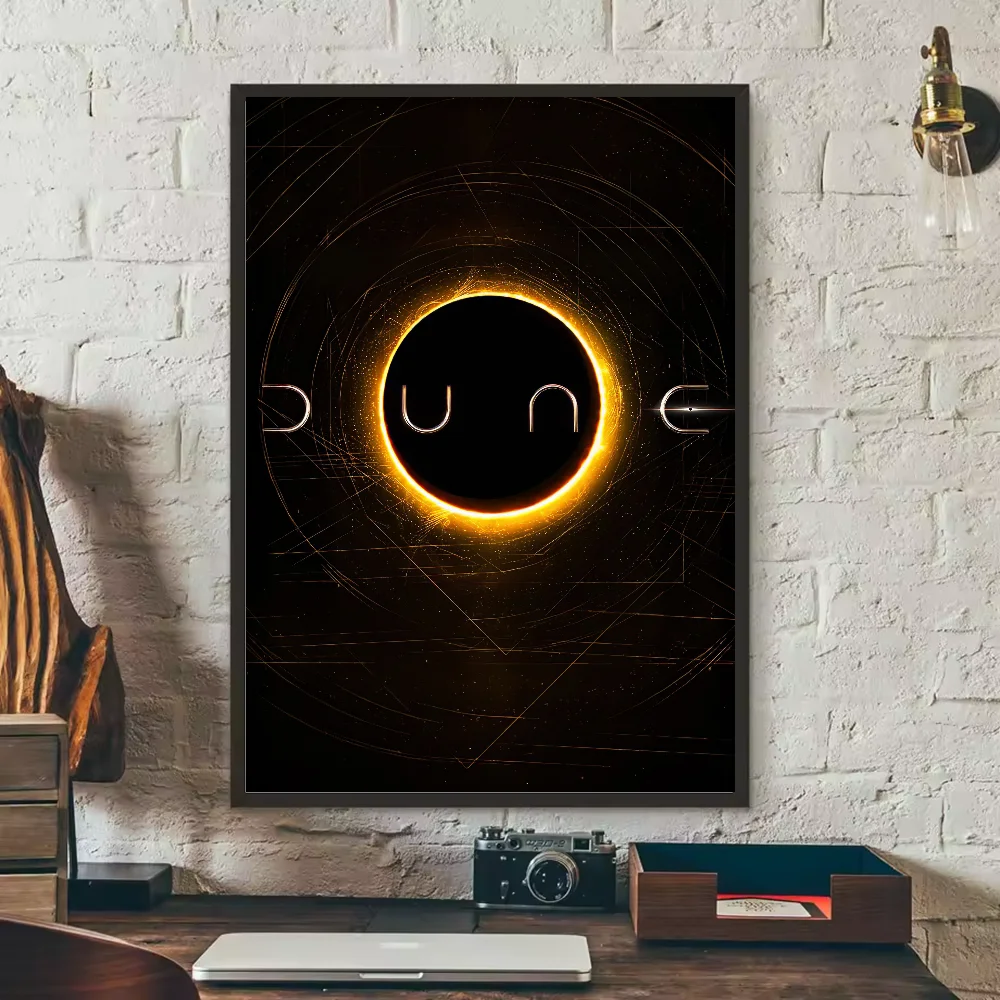 Dune Part 2 Movie Poster HD Waterproof PVC Wall Art Sticker Movie Wall Poster Peaceful Pleasures Health and Wellness z3 15X20cmNoframe