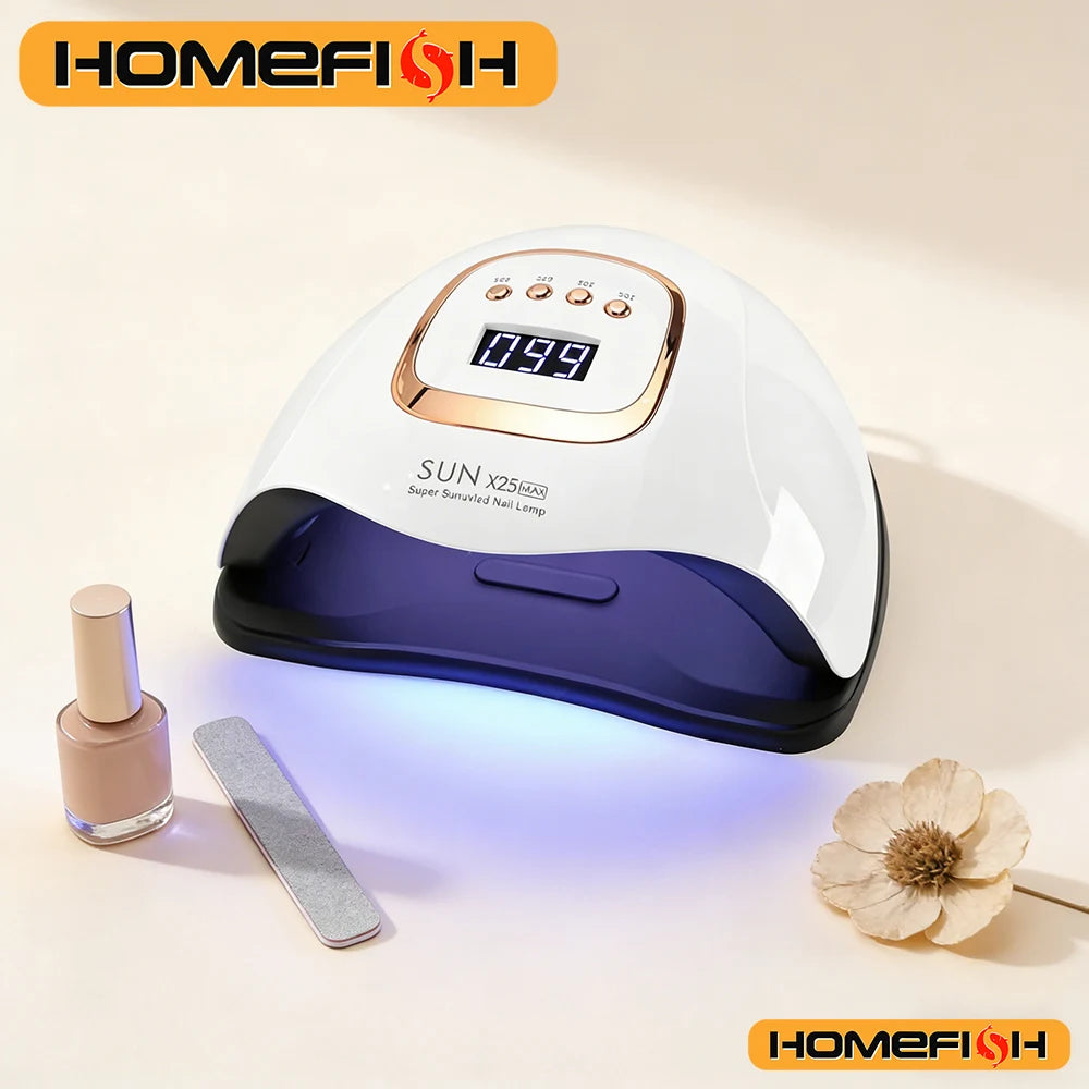 81 LED UV/LED Nail Lamp – Auto Sensor, 4 Timers, Gel Curing