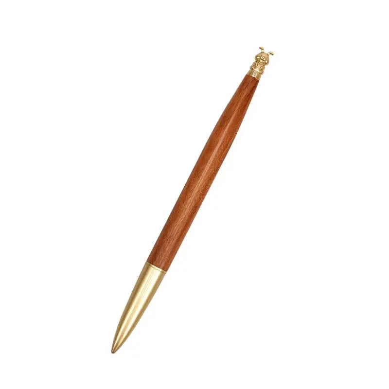 Zodiac Wooden Retractable Ballpoint Pen – Vintage Gift